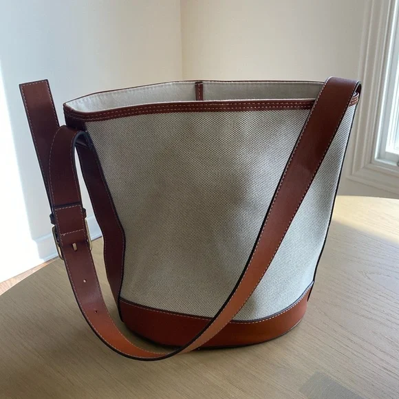 Mango Brown and Cream Women's Bag - Picture 8 of 13
